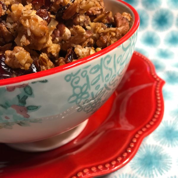 nutty grain-free granola